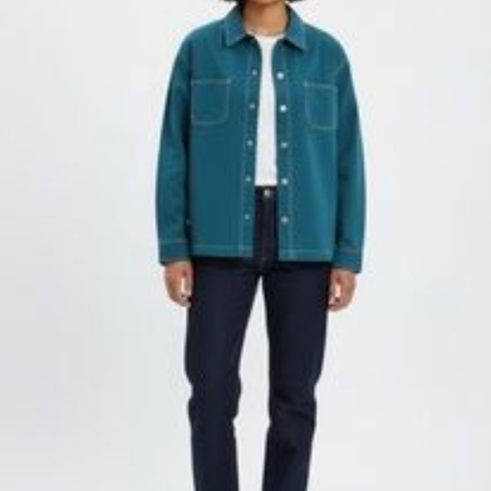 Le Lis Deep Teal Buttoned Shirt Size S
